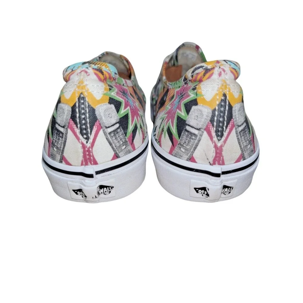Vans Authentic 80's Boombox Mixtape Retro Cassette City Skate Shoes Sz 11.5